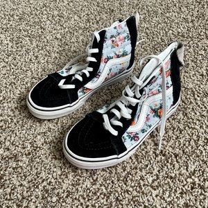 Girls vans hi top